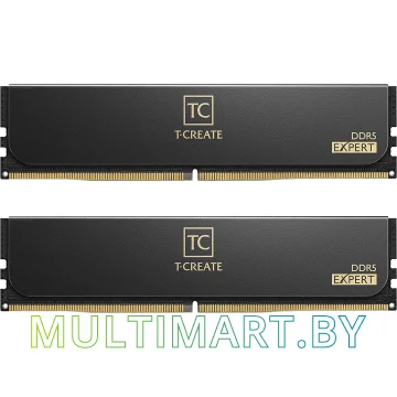 Оперативная память Team T-Create Expert 2x32GB DDR5 PC5-51200 (CTCED564G6400HC34BDC01)